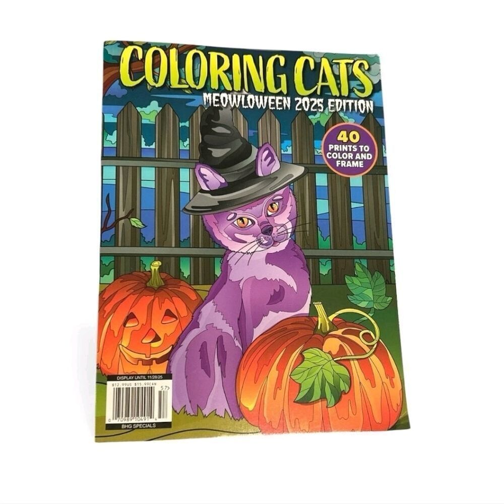 🆕️🐈‍⬛️Coloring Cats Meowloween 2025 Edition, BHG